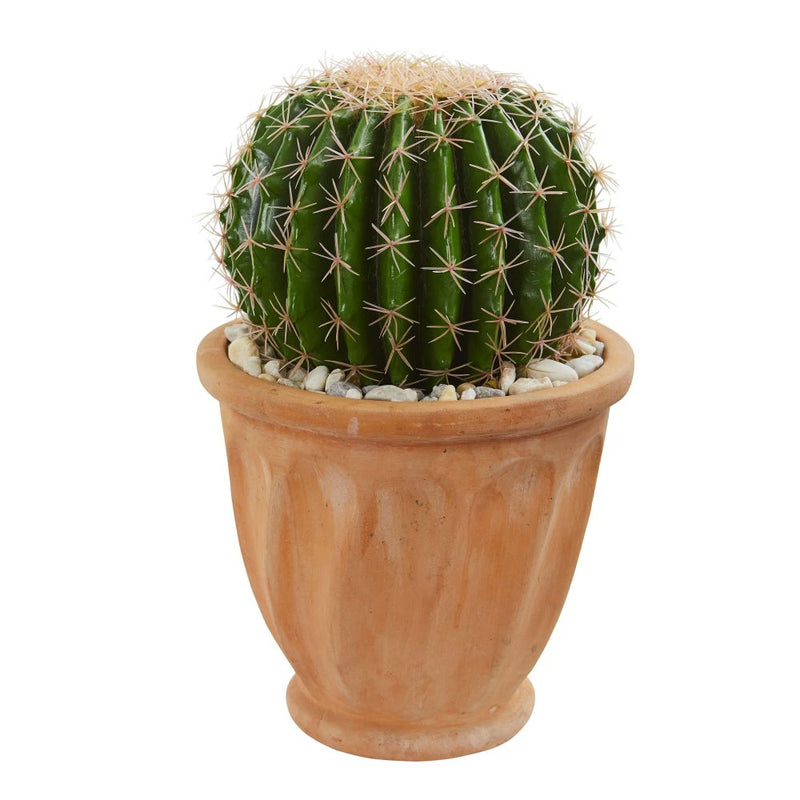 Cactus Artificial Plant in Terra Cotta Planter Default Title