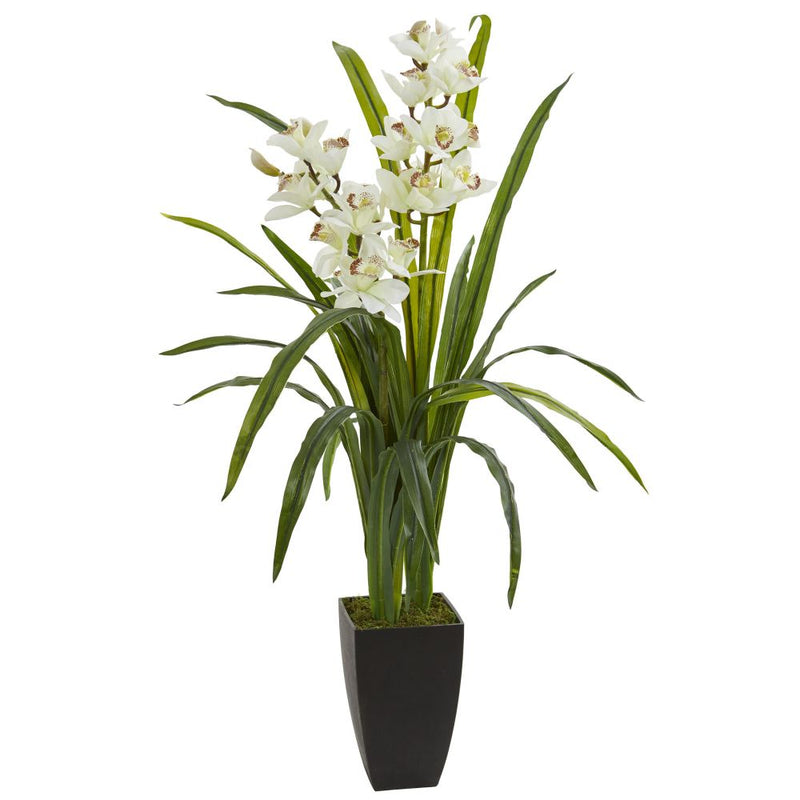 39” Cymbidium Orchid Artificial Plant Default Title