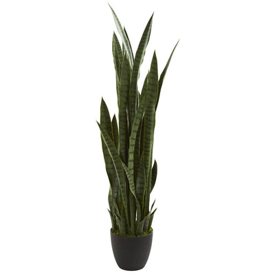 46” Sansevieria Artificial Plant Default Title