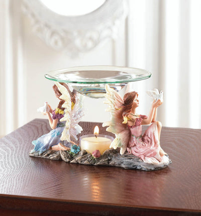 TWIN FAIRIES OIL WARMER Default Title