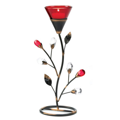 RUBY BLOSSOM TEALIGHT HOLDER Default Title