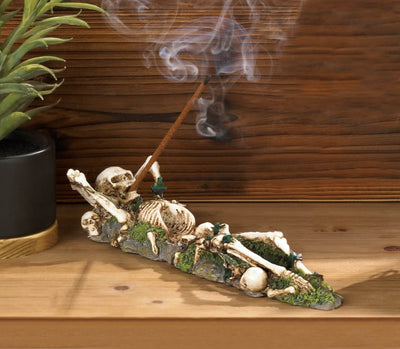 SKELETON INCENSE BURNER HOLDER Default Title