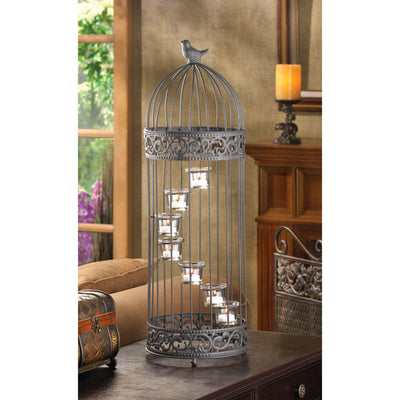 BIRDCAGE STAIRCASE CANDLE STAND Default Title