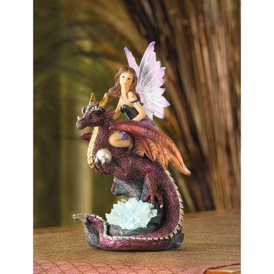 DRAGON RIDER FIGURINE Default Title