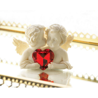 TWO IN LOVE CHERUB FIGURINE Default Title