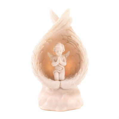 LIGHT-UP PRAYING ANGEL FIGURINE TAKES 3 AG10 BATTERIES NOT INCLUDED Default Title