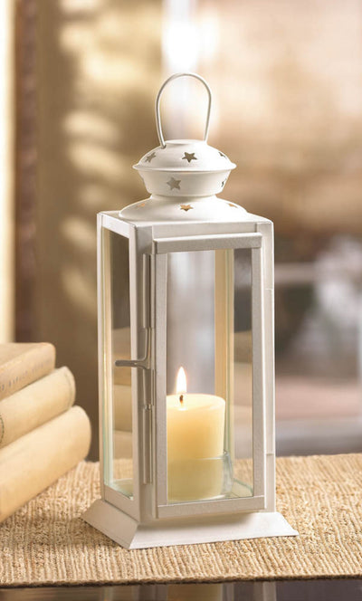 STARLIGHT WHITE CANDLE LANTERN Default Title