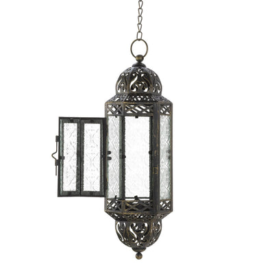 VICTORIAN HANGING CANDLE LANTERN Default Title