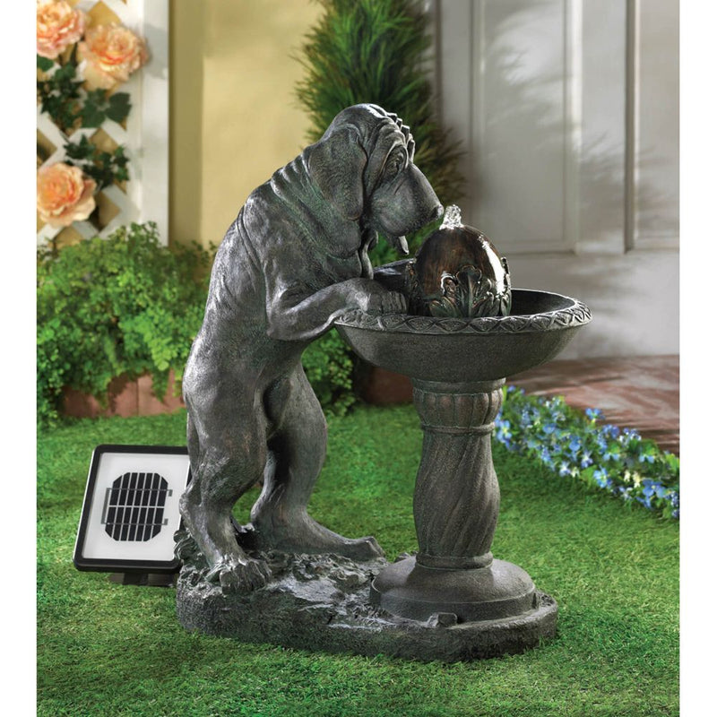 THIRSTY DOG SOLAR FOUNTAIN (INCL. PUMP) Default Title