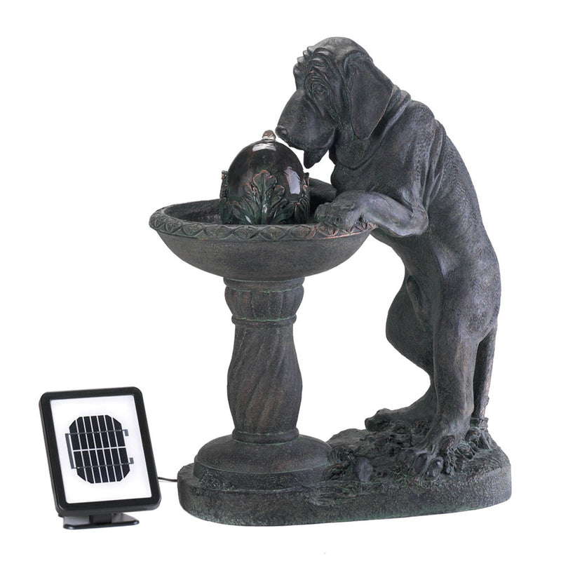 THIRSTY DOG SOLAR FOUNTAIN (INCL. PUMP) Default Title