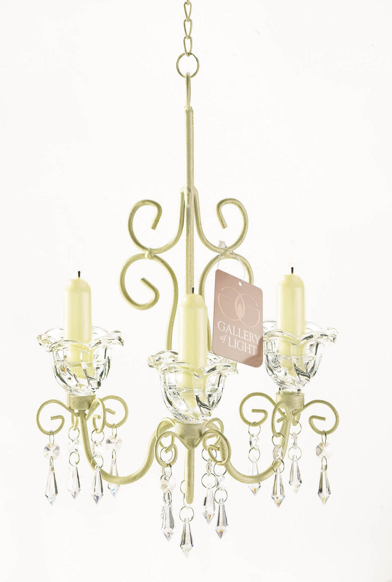 SHABBY ELEGANCE SCROLLWORK CHANDELIER Default Title