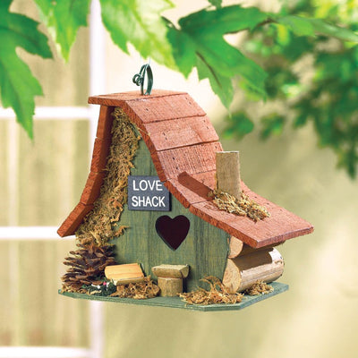 THE LOVE SHACK BIRDHOUSE Default Title