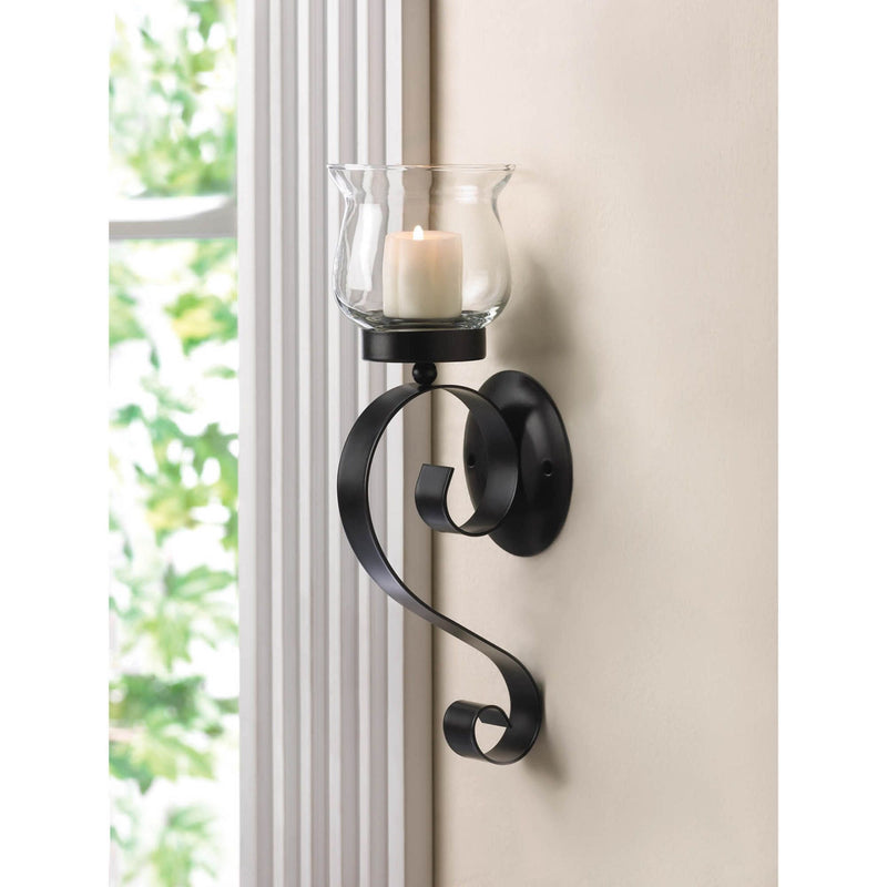 SCROLLING CANDLE SCONCE Default Title