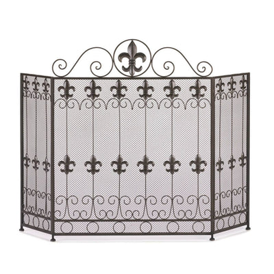 FRENCH REVIVAL FIREPLACE SCREEN Default Title