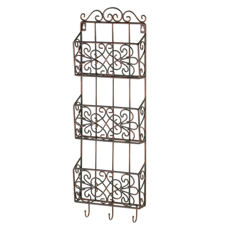 VINTAGE CHARM TRIPLE WALL RACK Default Title