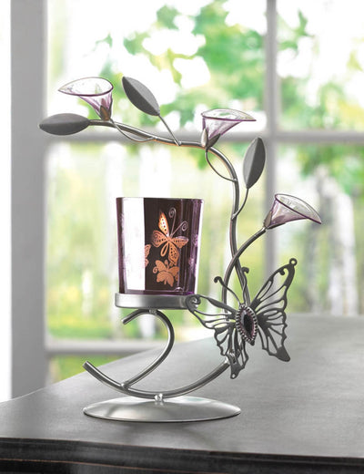 BUTTERFLY LILY CANDLEHOLDER Default Title