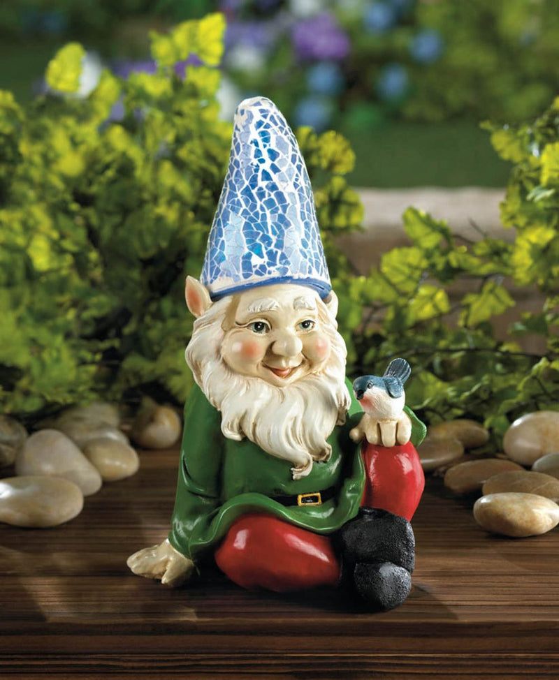 CHEERY GNOME SOLAR STATUE Default Title