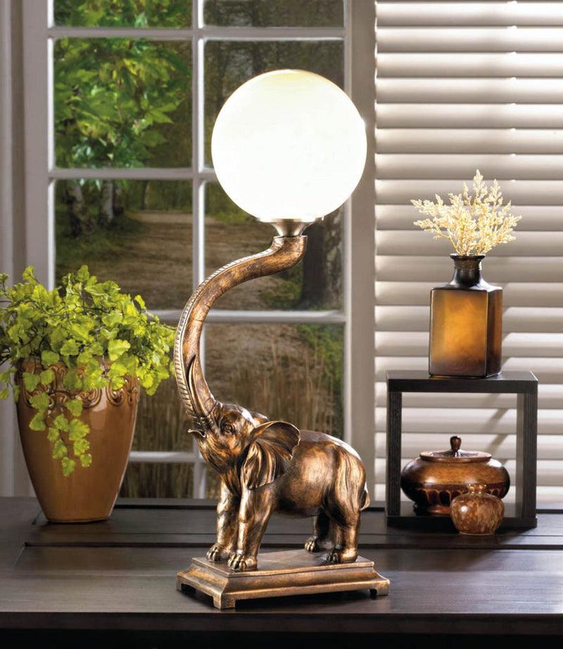 TRUMPETING ELEPHANT LAMP Default Title