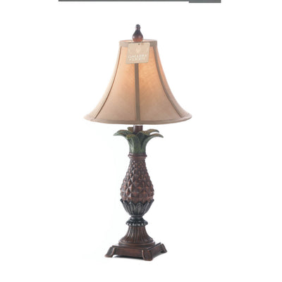 TUSCAN STYLE PINEAPPLE TABLE LAMP Default Title