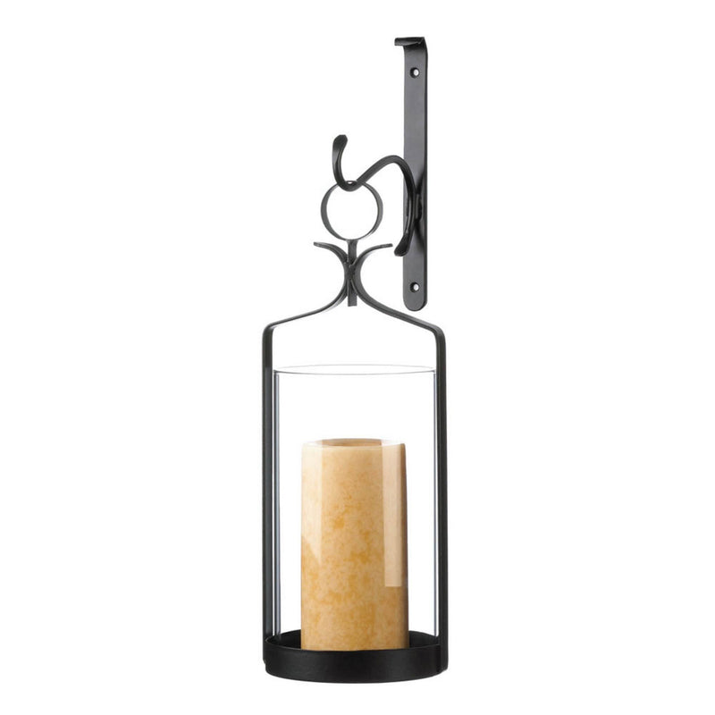 HANGING HURRICANE GLASS WALL SCONCE Default Title