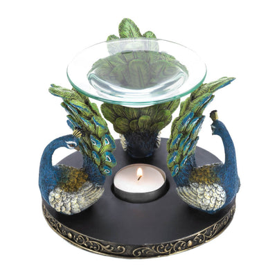 PEACOCK PLUME OIL WARMER Default Title