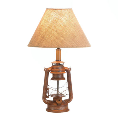 VINTAGE CAMPING LANTERN TABLE LAMP Default Title