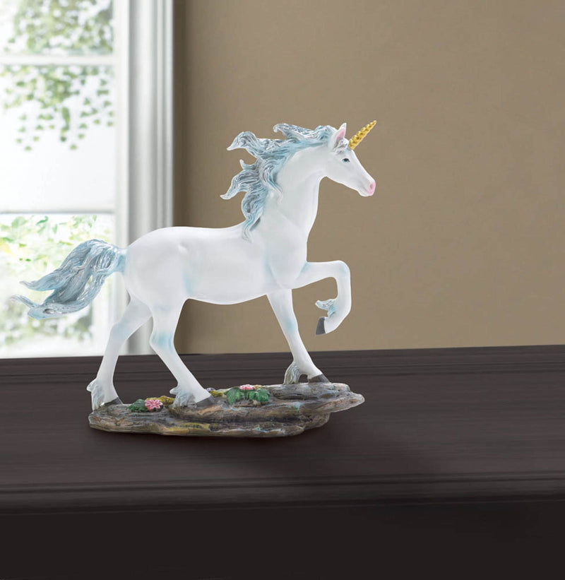 WHITE UNICORN FIGURINE Default Title