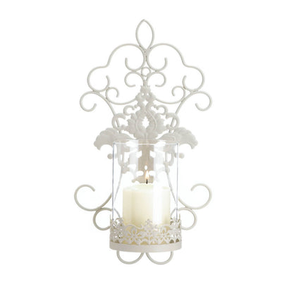 ROMANTIC LACE WALL SCONCE Default Title