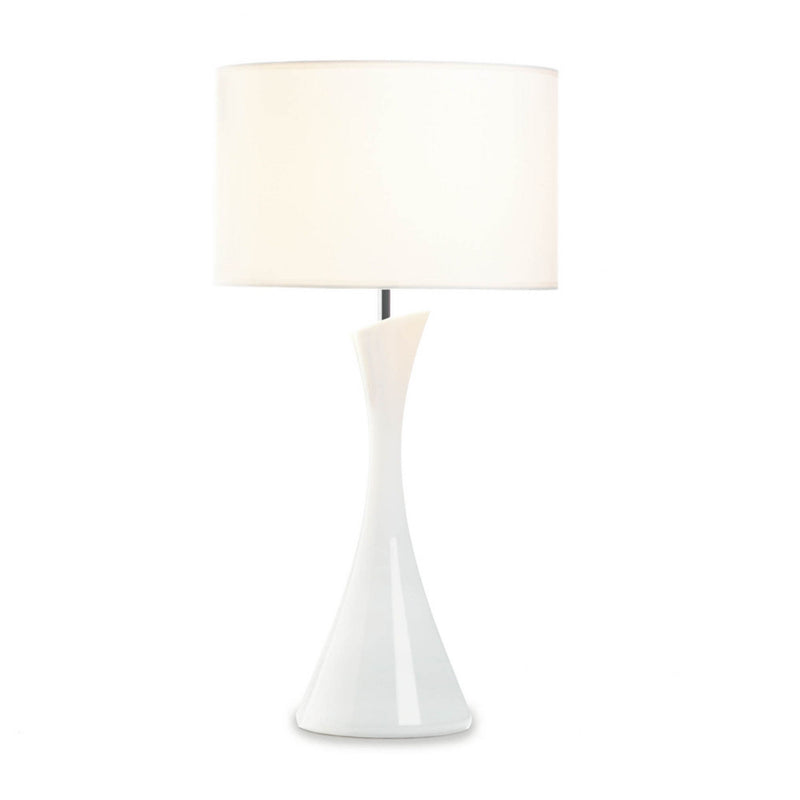 SLEEK MODERN WHITE TABLE LAMP Default Title