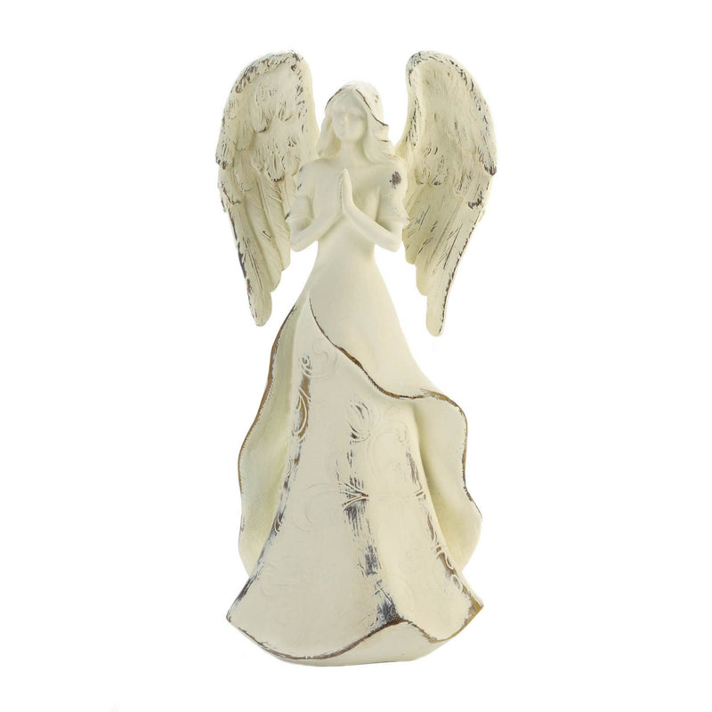 STRENGTH IN PRAYER ANGEL FIGURINE Default Title