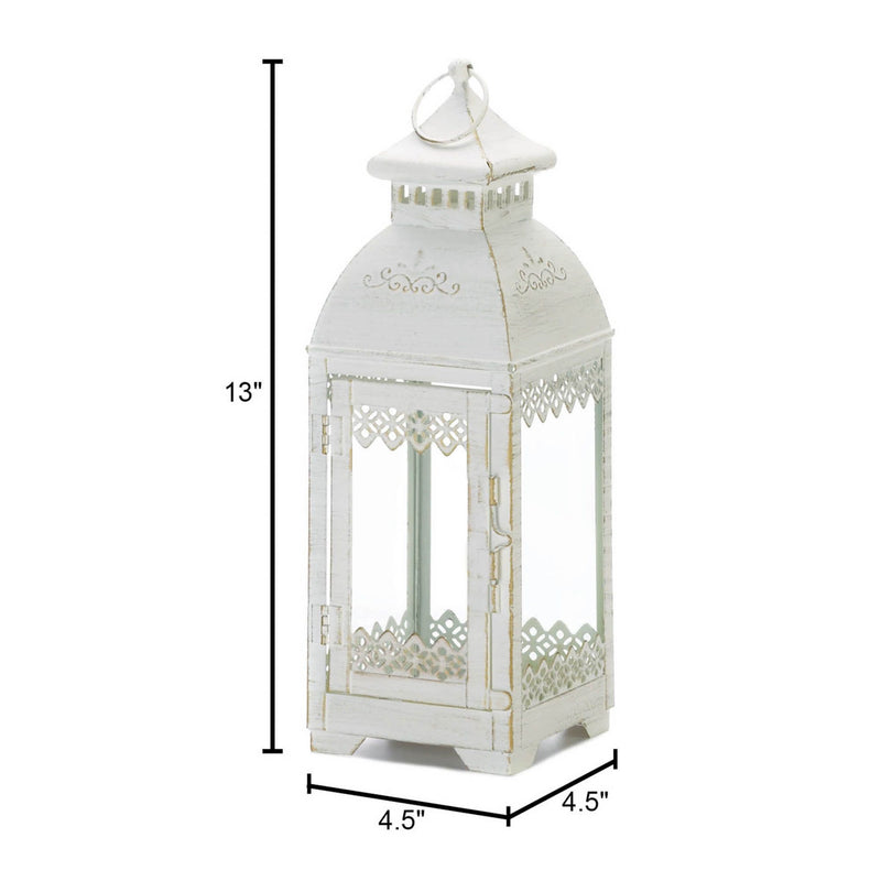 WHITE LACE VICTORIAN STYLE LANTERN Default Title