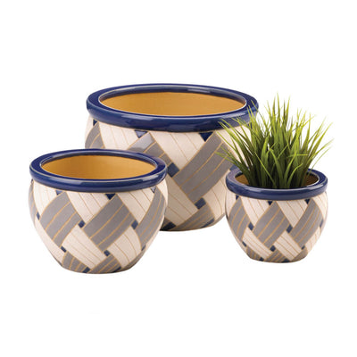 GEO PRINT PLANTER TRIO Default Title