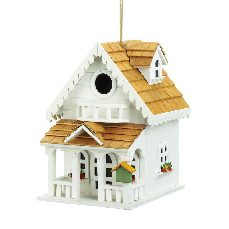 TWO STORY HAPPY HOME BIRDHOUSE Default Title