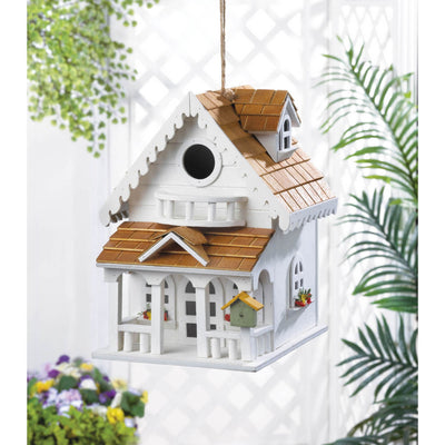 TWO STORY HAPPY HOME BIRDHOUSE Default Title