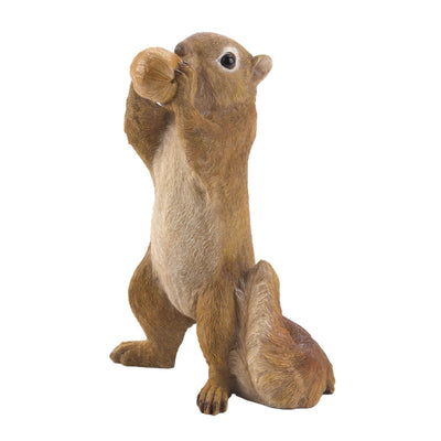 EATING WALNUT SQUIRREL FIGURINE Default Title