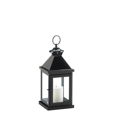 SMALL GLOSSY BLACK LANTERN Default Title