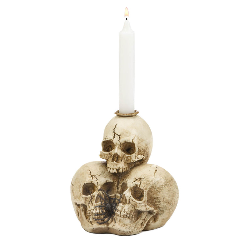 TRIPLE SKULL CANDLEHOLDER Default Title