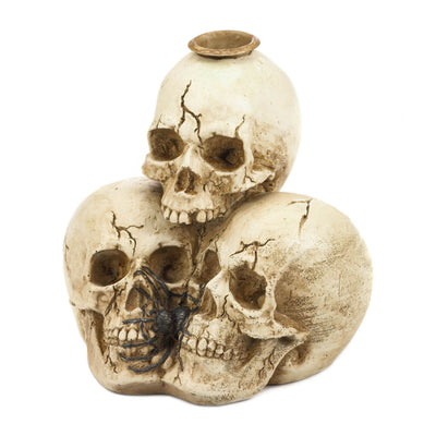 TRIPLE SKULL CANDLEHOLDER Default Title