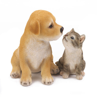 BEST BUDS PUPPY AND KITTEN FIGURINE Default Title