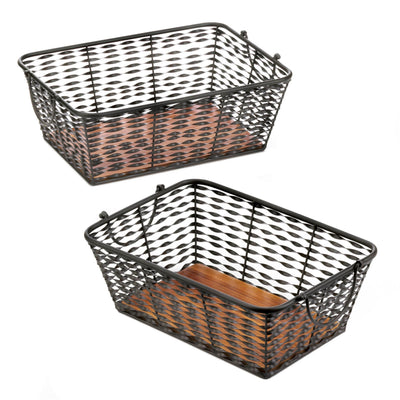 IRON BASKET SET OF 2 Default Title