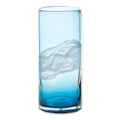 OCEAN WATERS GLASS VASE Default Title