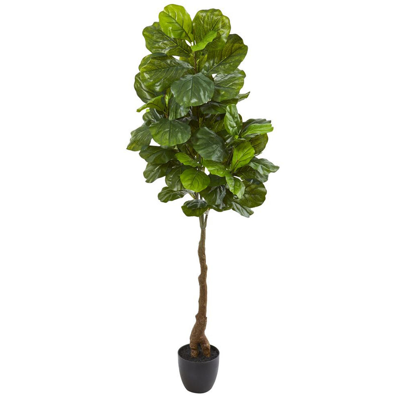 64” Fiddle Leaf Artificial Tree (Real Touch) Default Title