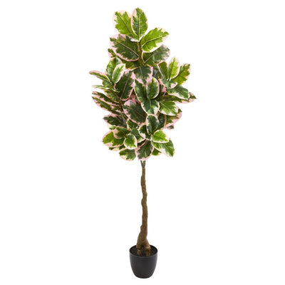 65” Rubber Leaf Artificial Tree (Real Touch) Default Title