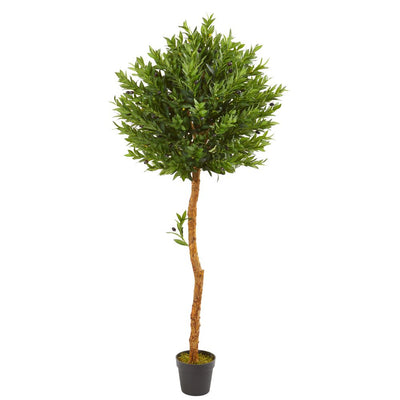 5.5’ Olive Topiary Artificial Tree UV Resistant (Indoor/Outdoor) Default Title