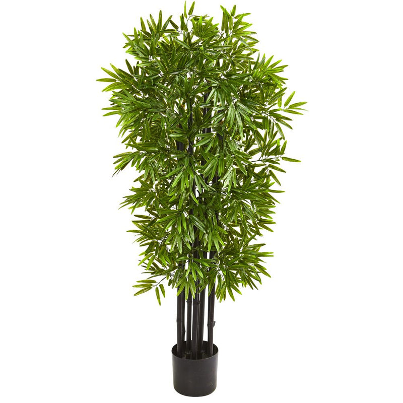 51” Bamboo Artificial Tree with Black Trunks UV Resistant (Indoor/Outdoor) Default Title