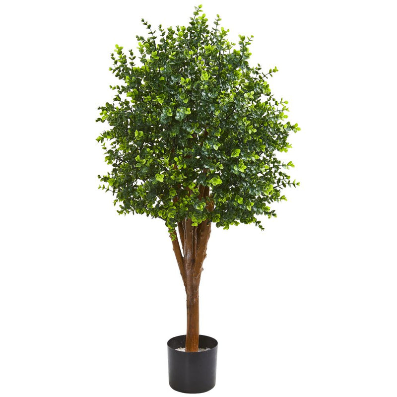 4’ Eucalyptus Artificial Tree UV Resistant Indoor/Outdoor) Default Title