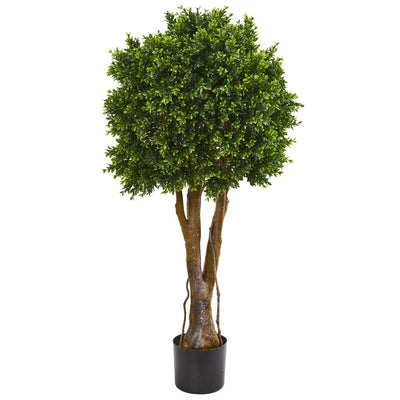 46” Boxwood Artificial Topiary Tree UV Resistant (Indoor/Outdoor) Default Title