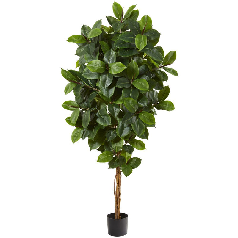 68” Rubber Leaf Artificial Tree Default Title