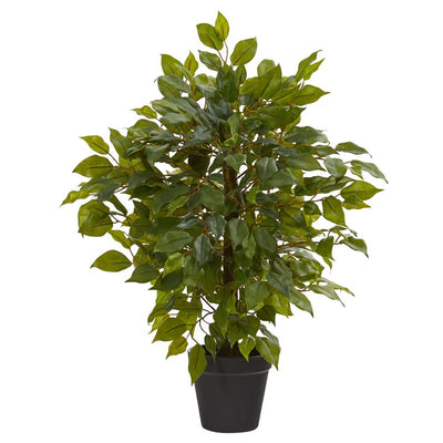 20” Mini Ficus Artificial Tree Default Title