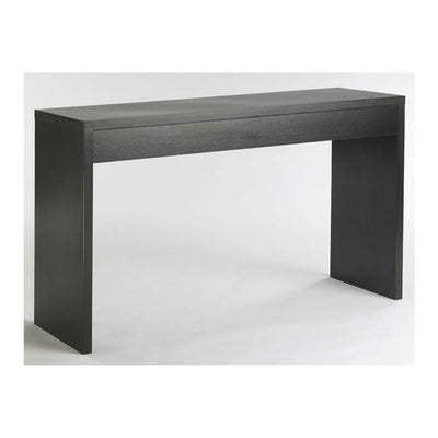 Contemporary Living Room Console Wall / Sofa Table in Espresso